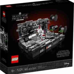 LEGO Star Wars 75329 Trench-kampen på Dødstjernen – diorama