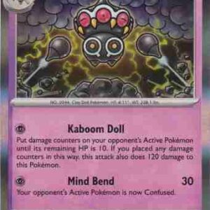 Obsidian Flames - 095/197 - Claydol - Reverse Holo