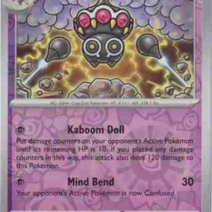 Obsidian Flames - 095/197 - Claydol - Holo