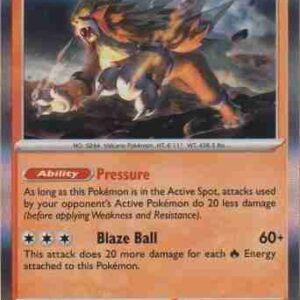 Obsidian Flames - 030/197 - Entei - Reverse Holo