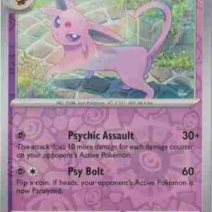 Obsidian Flames - 086/197 - Espeon - Reverse Holo