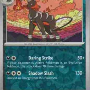 Obsidian Flames - 133/197 - Houndoom - Reverse Holo