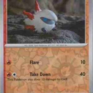 Obsidian Flames - 040/197 - Larvesta - Reverse Holo