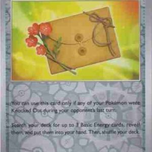 Obsidian Flames - 189/197 - Letter of Encouragement - Reverse Holo