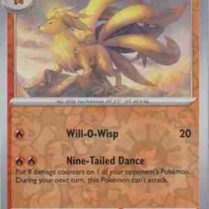 Obsidian Flames - 029/197 - Ninetales - Reverse Holo