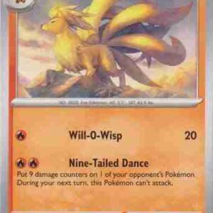 Obsidian Flames - 029/197 - Ninetales