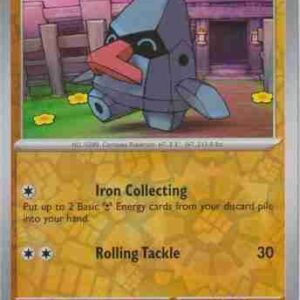 Obsidian Flames - 107/197 - Nosepass - Reverse Holo