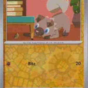 Obsidian Flames - 116/197 - Rockruff - Reverse Holo