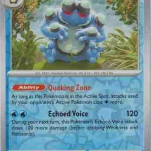 Obsidian Flames - 052/197 - Seismitoad - Reverse Holo