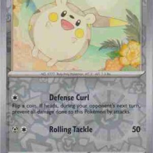 Obsidian Flames - 151/197 - Togedemaru - Reverse Holo