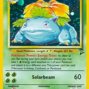 Base Set 2 - 018/130 - Venusaur - Holo (Lightly Played)