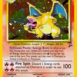 Base Set 2 - 004/130 - Charizard - Holo (Damaged)