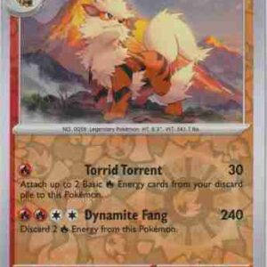 S&V151 - 059/165 - Arcanine - Reverse Holo