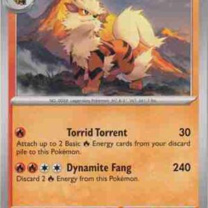 S&V151 - 059/165 - Arcanine