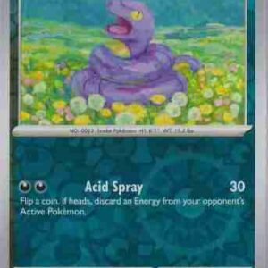 S&V151 - 023/165 - Ekans - Reverse Holo