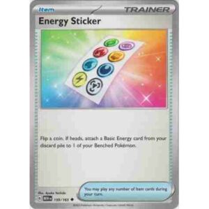 S&V151 - 159/165 - Energy Sticker