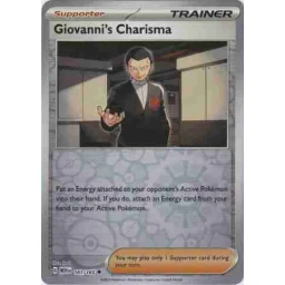 S&V151 - 161/165 - Giovanni's Charisma - Reverse Holo