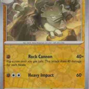 S&V151 - 075/165 - Graveler - Reverse Holo
