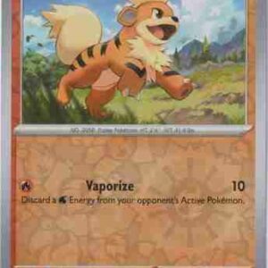 S&V151 - 058/165 - Growlithe - Reverse Holo