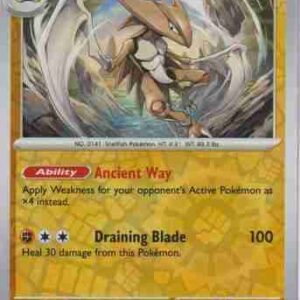 S&V151 - 141/165 - Kabutops - Reverse Holo