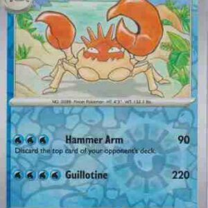 S&V151 - 099/165 - Kingler - Reverse Holo