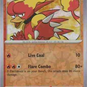 S&V151 - 126/165 - Magmar - Reverse Holo
