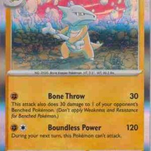 S&V151 - 105/165 - Marowak - Holo