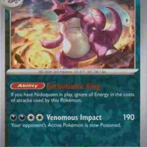 S&V151 - 034/165 - Nidoking - Reverse Holo