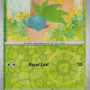 S&V151 - 043/165 - Oddish - Reverse Holo