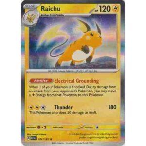 S&V151 - 026/165 - Raichu - Holo