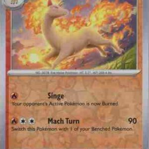S&V151 - 078/165 - Rapidash - Reverse Holo