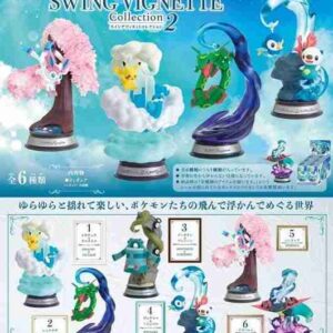 Alternative view of Rement Pokemon Figur - Swing Vignette Collection #2 - Complete Set