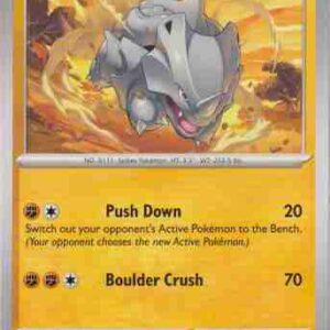 S&V151 - 111/165 - Rhyhorn