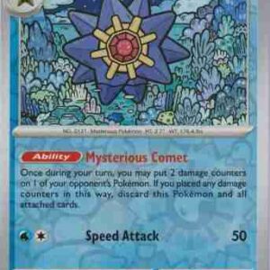 S&V151 - 121/165 - Starmie - Reverse Holo