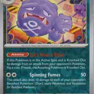 S&V151 - 110/165 - Weezing - Reverse Holo
