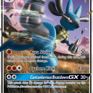 Black Star Promo - SM100 - Lucario GX