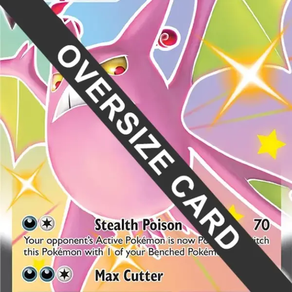 Black Star Promo Jumbo - SWSH099 - Crobat VMAX (oversized)