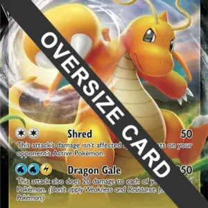 Black Star Promo Jumbo - SWSH154 - Dragonite V (oversized)