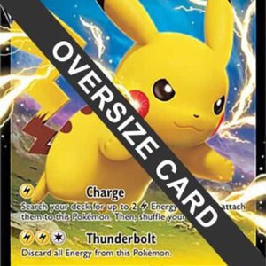 Black Star Promo Jumbo - SWSH061 - Pikachu V (oversized)