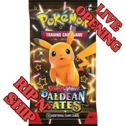 [Rip & Ship Exclusive] Pokemon Paldean Fates 12 Booster Pack Run [Skip The Line][Bounty]