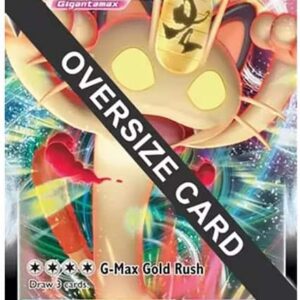 Black Star Promo Jumbo - SWSH005 - Meowth VMAX (oversized)