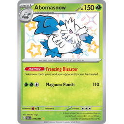 Paldean Fates - 101/091 - Abomasnow