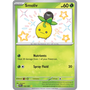 Paldean Fates - 102/091 - Smoliv