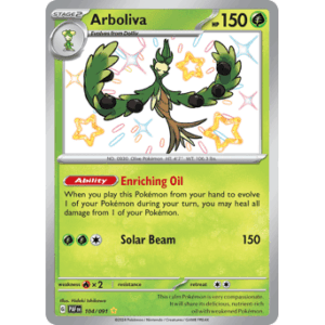 Paldean Fates - 104/091 - Arboliva