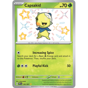 Paldean Fates - 106/091 - Capsakid