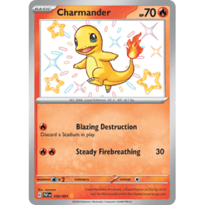 Paldean Fates - 109/091 - Charmander