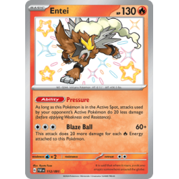 Paldean Fates - 112/091 - Entei