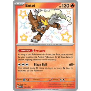 Paldean Fates - 112/091 - Entei