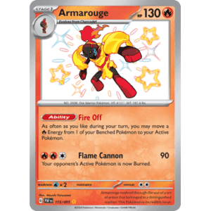 Paldean Fates - 115/091 - Armarouge