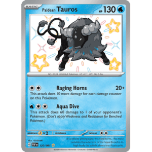 Paldean Fates - 120/091 - Paldean Tauros